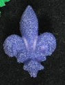 Fleur De Lys- Purple - Sugar 6 Pieces