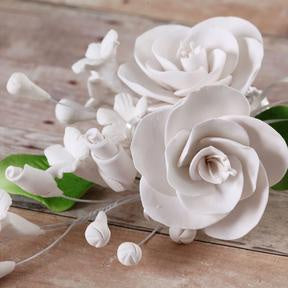 Dog Rose Spray - White