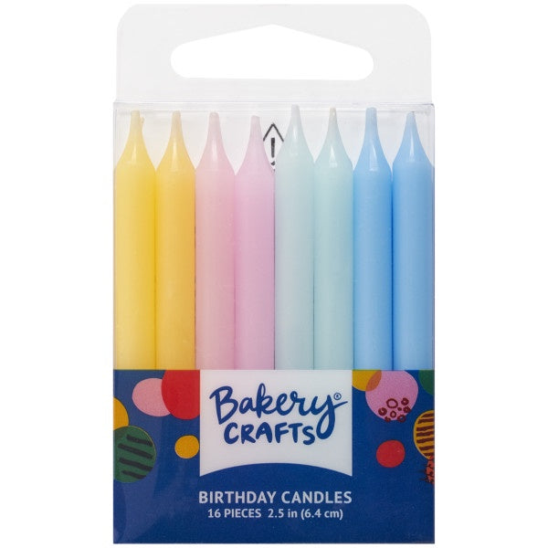 Wonderment Pastel Candles - 16 pack
