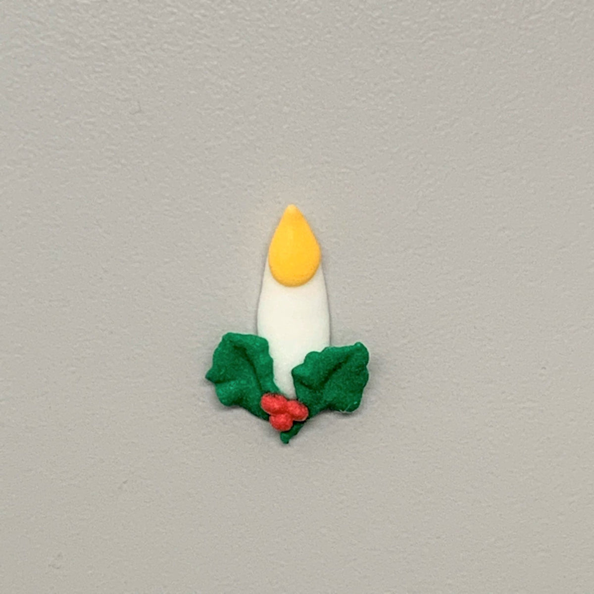 Mini Christmas Candles - 3/4" - Royal Icing - 12 Pieces