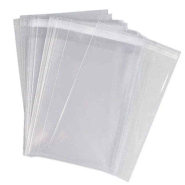4x6 Inch Lip & Tape, Self-Sealing Treat Bags | 25 Pack