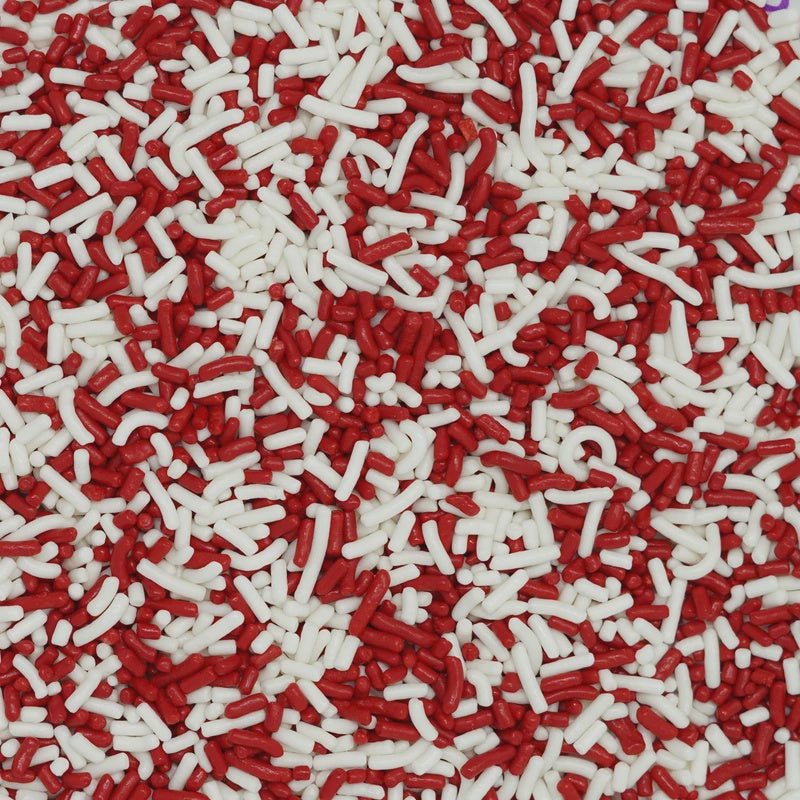 Red and White Sprinkles / Jimmies
