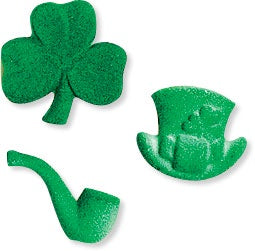 St Pats Day Assortment - 2" - Sugar - 3 Pieces