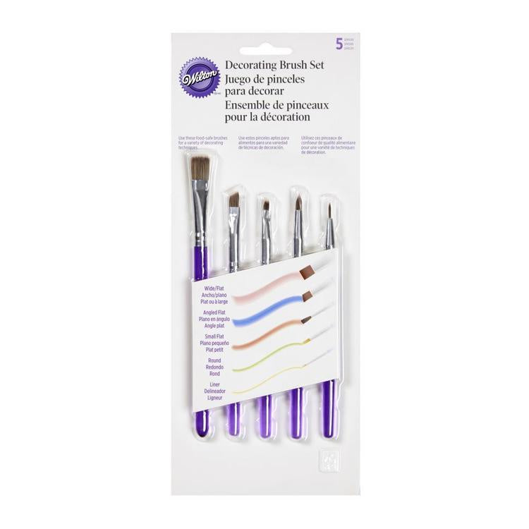 Wilton 5 Piece Decorating Brush Set