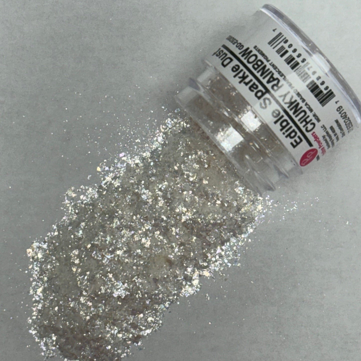 Edible Sparkle Dust - Chunky Rainbow