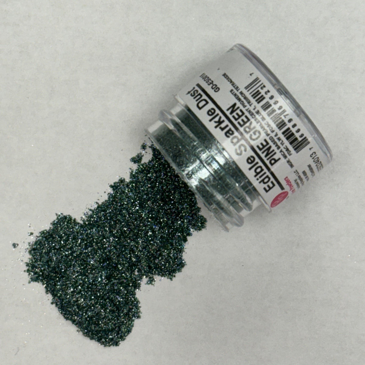 Edible Sparkle Dust - Pine Green