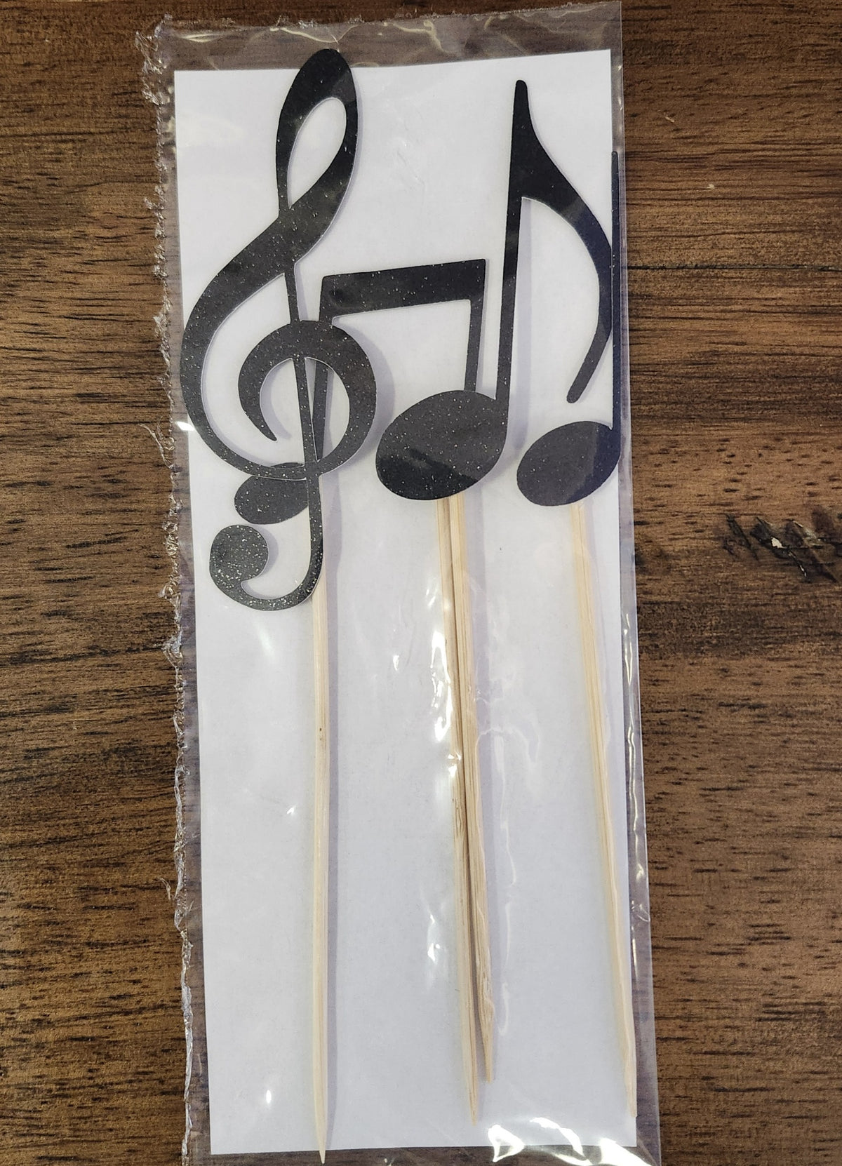 Music Notes Cake Toppers