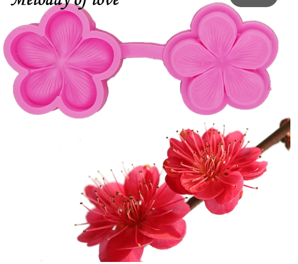 Plum Blossom Silicone Mold