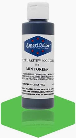 Mint Green, Americolor Soft Gel Paste Food Color, 4.5oz