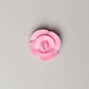 Small Royal Icing Rose - Pastel Pink - 1"
