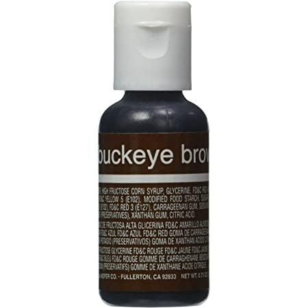 Buckeye Brown, Chefmaster Liqua-Gel Food Color, .70oz