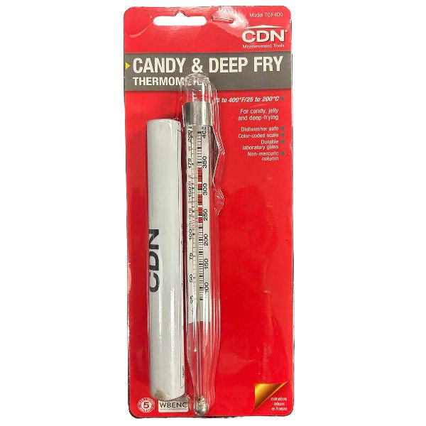 Glass Thermometer with Case