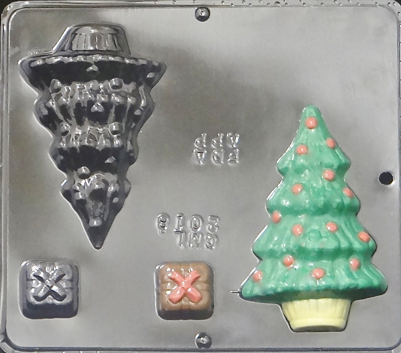 Christmas Tree Assembly Chocolate Mold