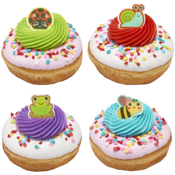Critter Cuties Sweet Decor Edible Cupcake Decorations