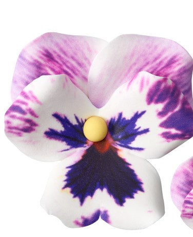 Gumpaste Pansy Medium - Purple