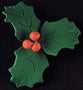 Holly Leaves - Gumpaste