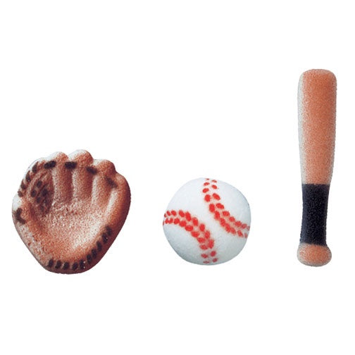 Baseball Assortment - Sugar - 12 Pieces