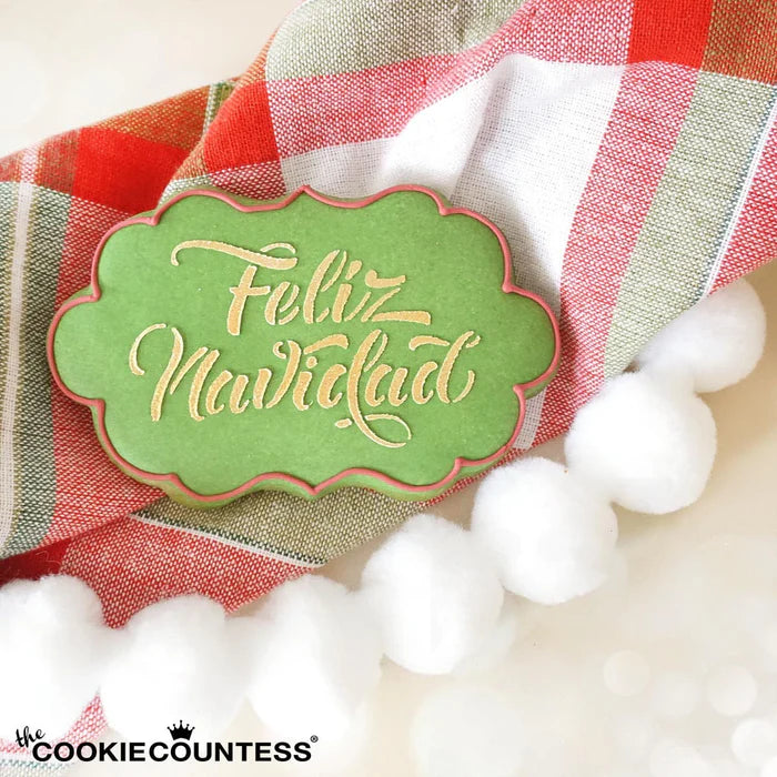Feliz Navidad Stencil