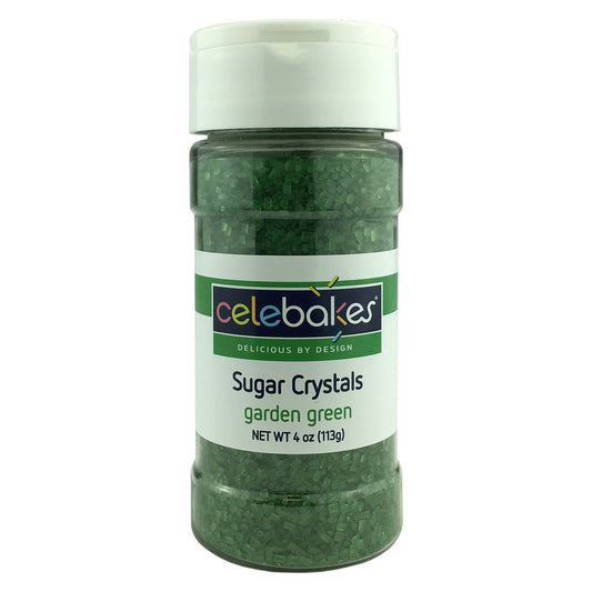 Celebakes Garden Green Sugar Crystals