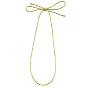 Gold, 25 Inch, Stretch Loops for 1LB Candy Boxes - 50 Per Package