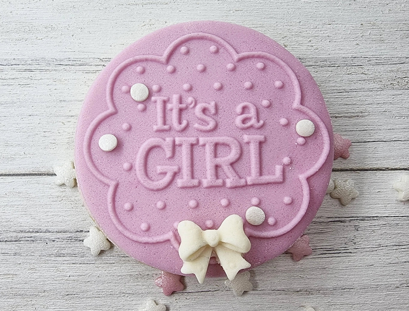 Fondant Debosser - It's A Girl