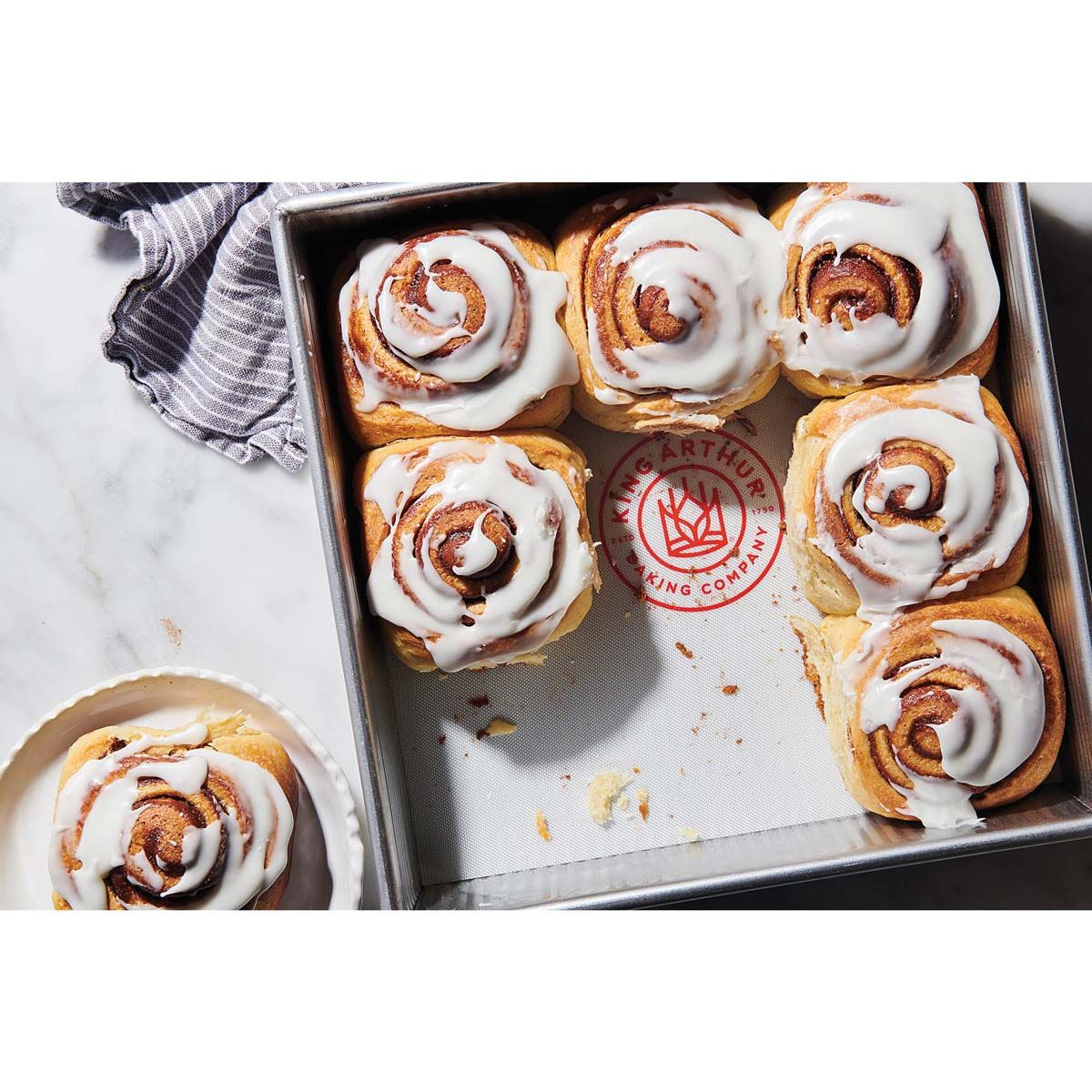 King Arthur Flour 9 Inch Square Reusable Pan Liner