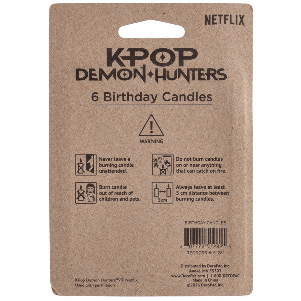 Kpop Demon Hunters Candles
