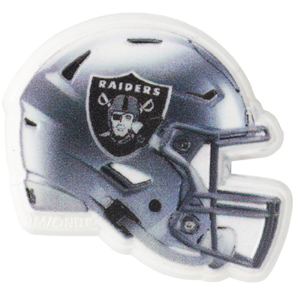 Las Vegas Raiders Cupcake Rings - 12 Rings