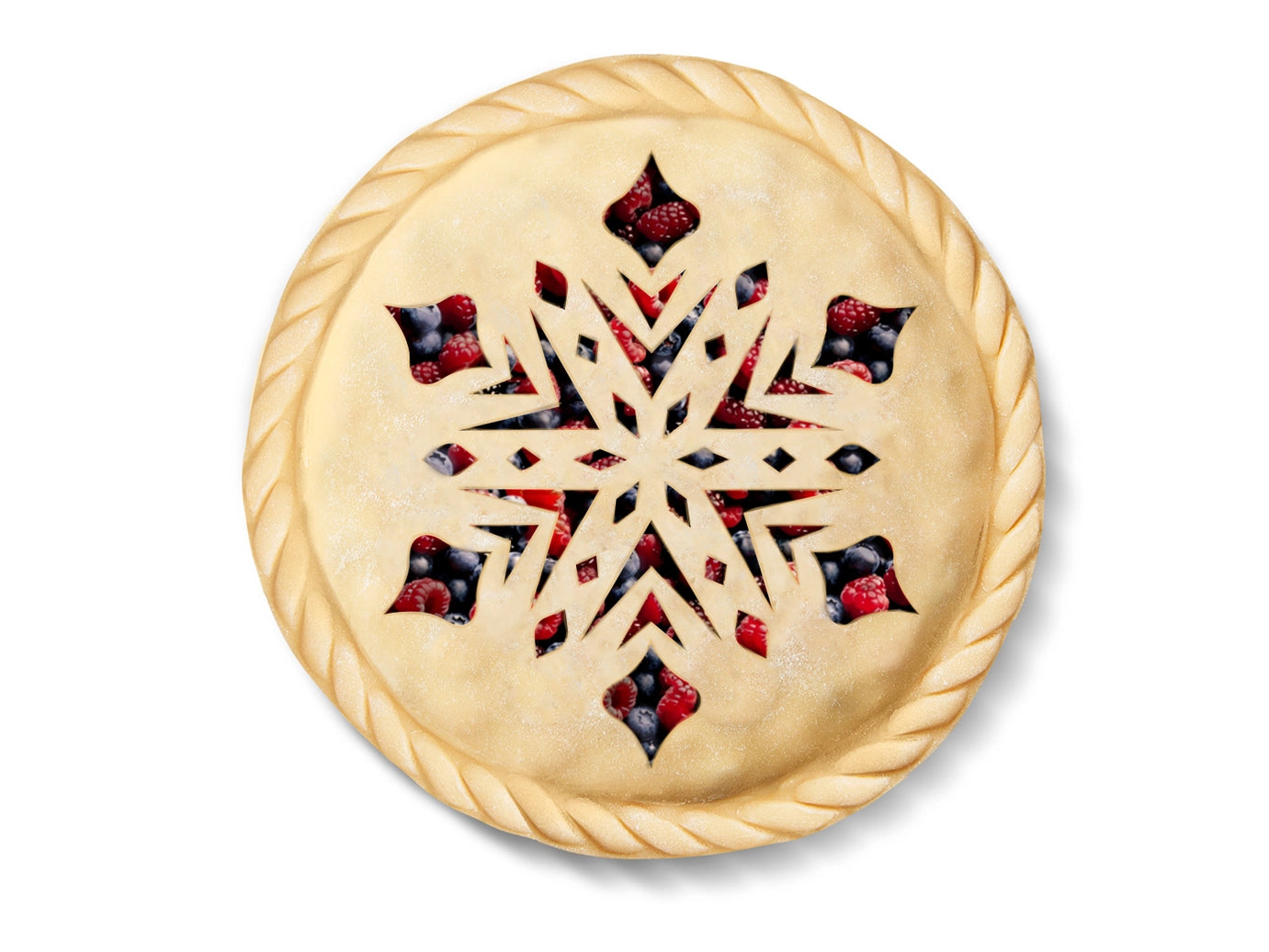 Snowflake Pie Top Cutter