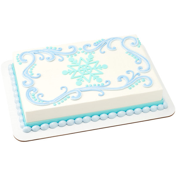 Green Snowflake Layon