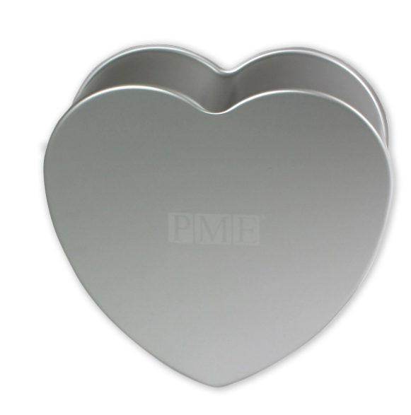 PME 8 Inch Heart Shaped Cake Pan - 8x3