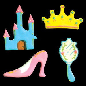 Royal Icing Princess Set - 4 Pieces