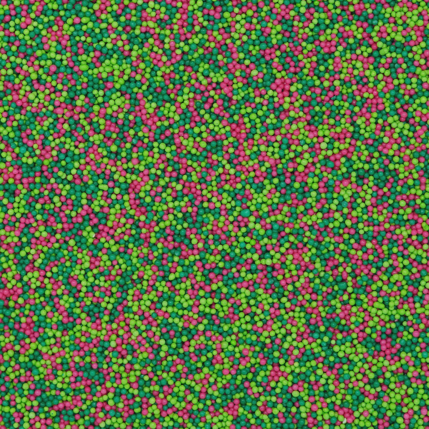 Red, Pink, Lime Green and Green Nonpareils, 4oz
