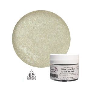 Shiny Silver Edible Luster Dust