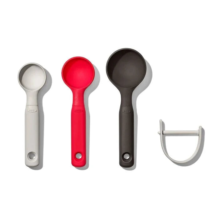 Good Grips 3 Piece Silicone Cookie Scoop Set