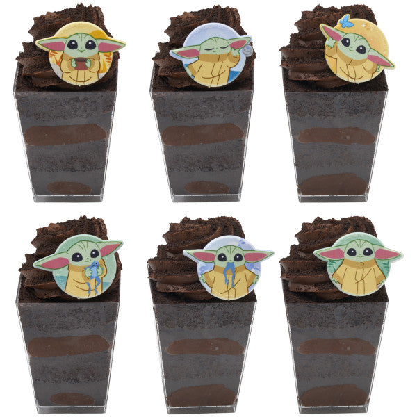 The Mandalorian Small But Mighty Cupcake Rings - 12 Rings