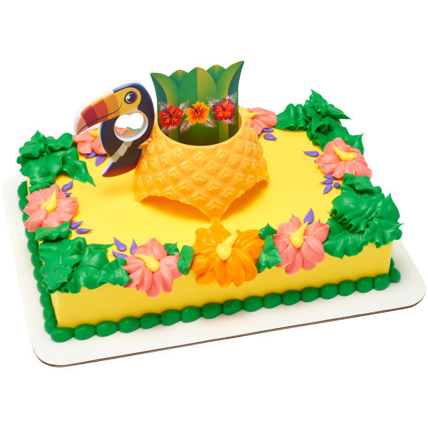 Tropical Vibes Cake Topper Set