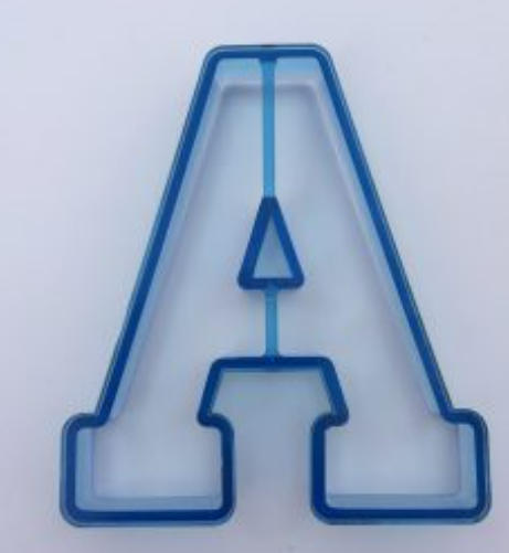 Varsity Letter A Cookie Cutter