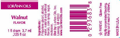 Walnut Flavor, 1 dram, Lorann Oils