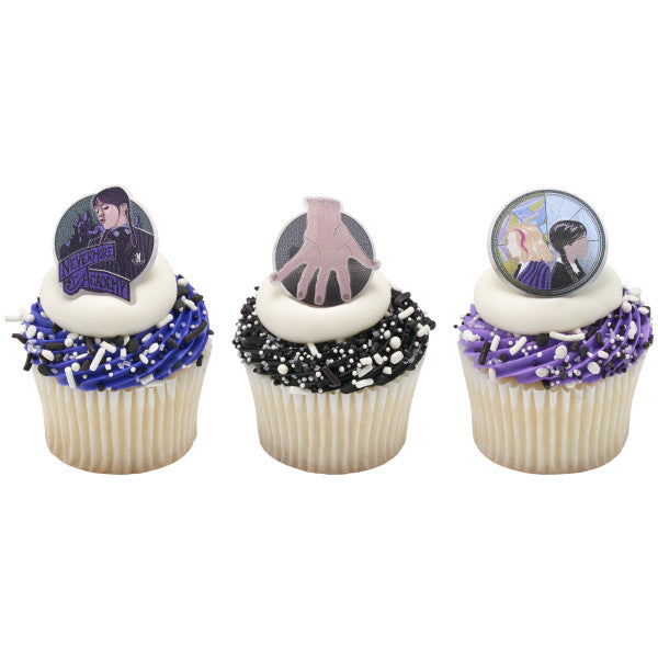 Wednesday Outcasts Are In Cupcake Rings - 12 Rings