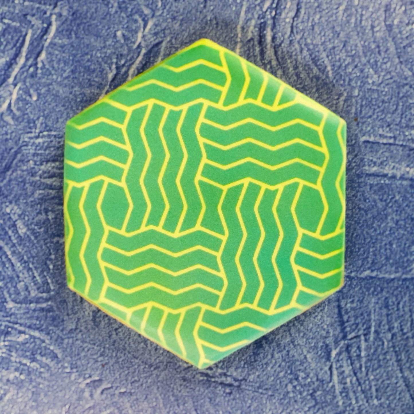 Zig Zag Pattern Stencil