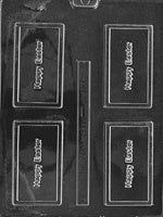 Happy Easter Candy Chocolate Bar Mold