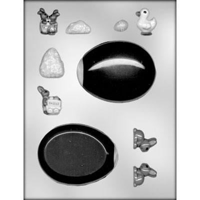3D Panoramic Egg / Accessory Chocolate Mold