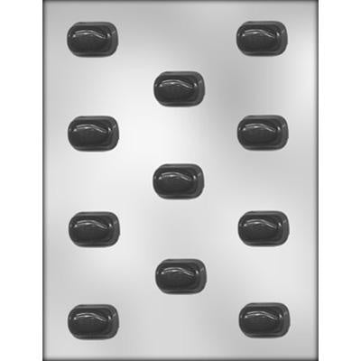 Almond Topped Rectangle Chocolate Mold