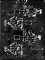 Small Mummy Lollipop Chocolate Mold