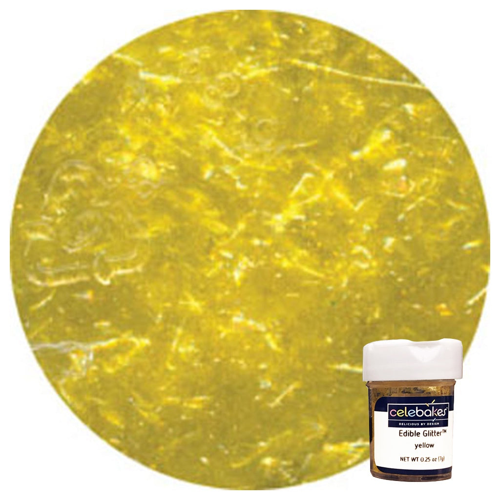 Celebakes Edible Glitter - Yellow