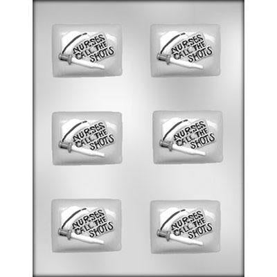 Nurses Call The Shots Chocolate Mold