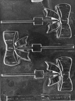Bows Lollipop Chocolate Mold