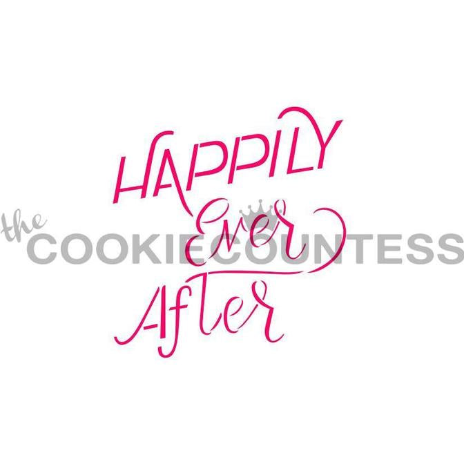 Happily Ever After Stencil