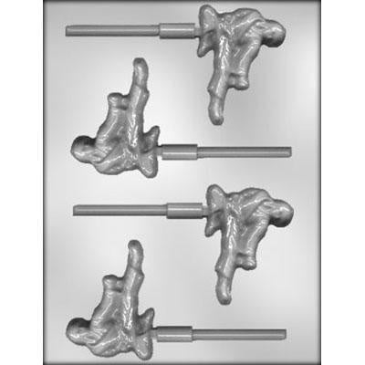Karate Guy Lollipop Chocolate Mold
